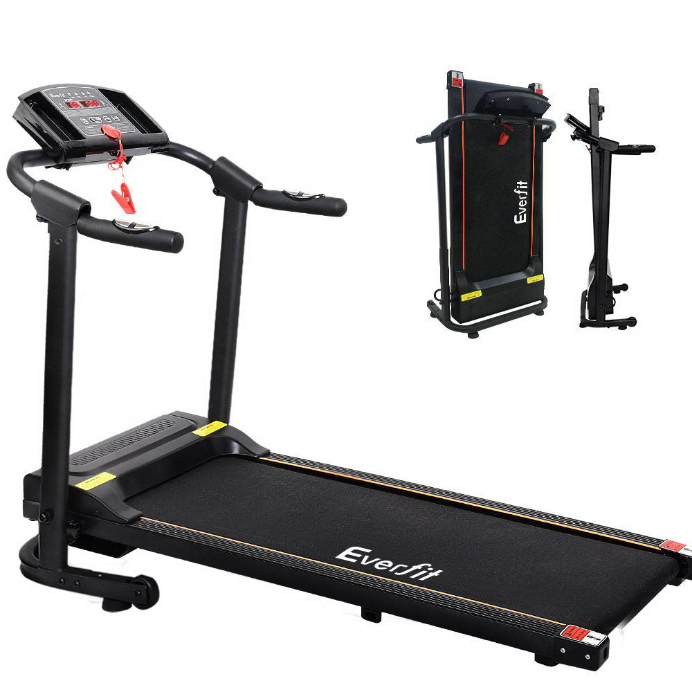 Fitness Junkie Everfit Electric Treadmill – 12 Program Foldable Home Treadmill