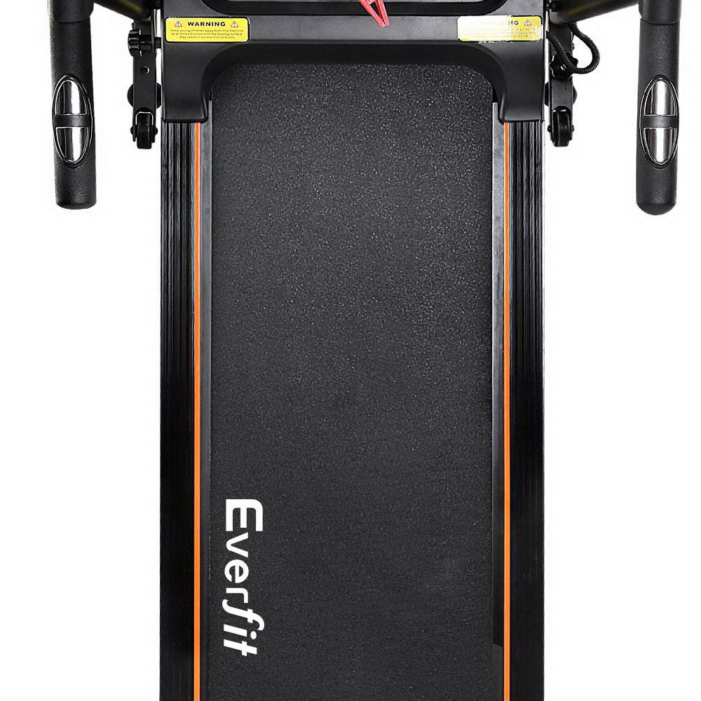 Fitness Junkie Everfit Electric Treadmill – 12 Program Foldable Home Treadmill