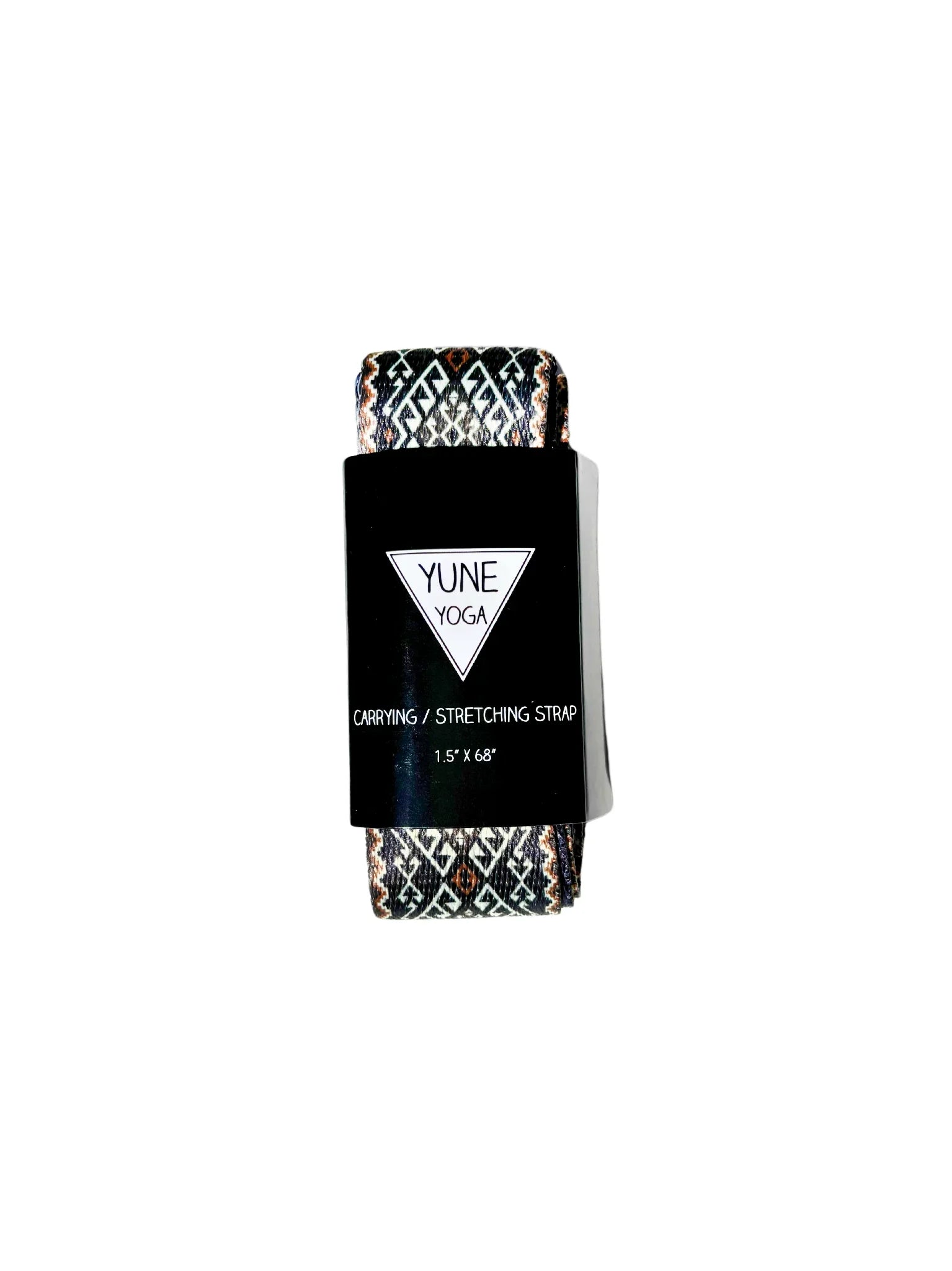 **Moab Rocks Yoga Strap – Adjustable Stretching Strap with Metal Buckles**