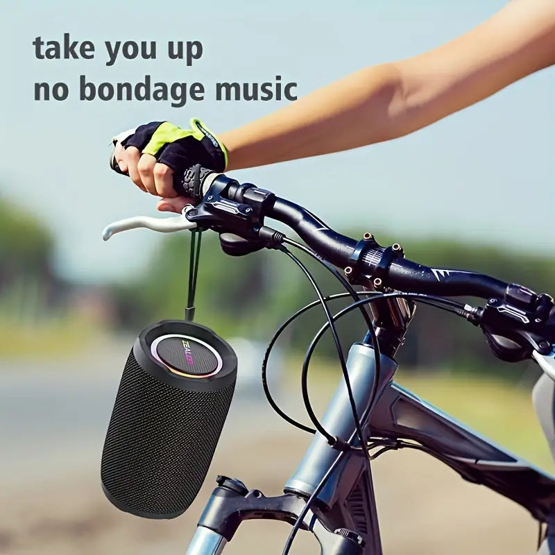 Music Junkie S49 Wireless Outdoor Bluetooth Speaker – IPX6 Waterproof 10W Portable Subwoofer