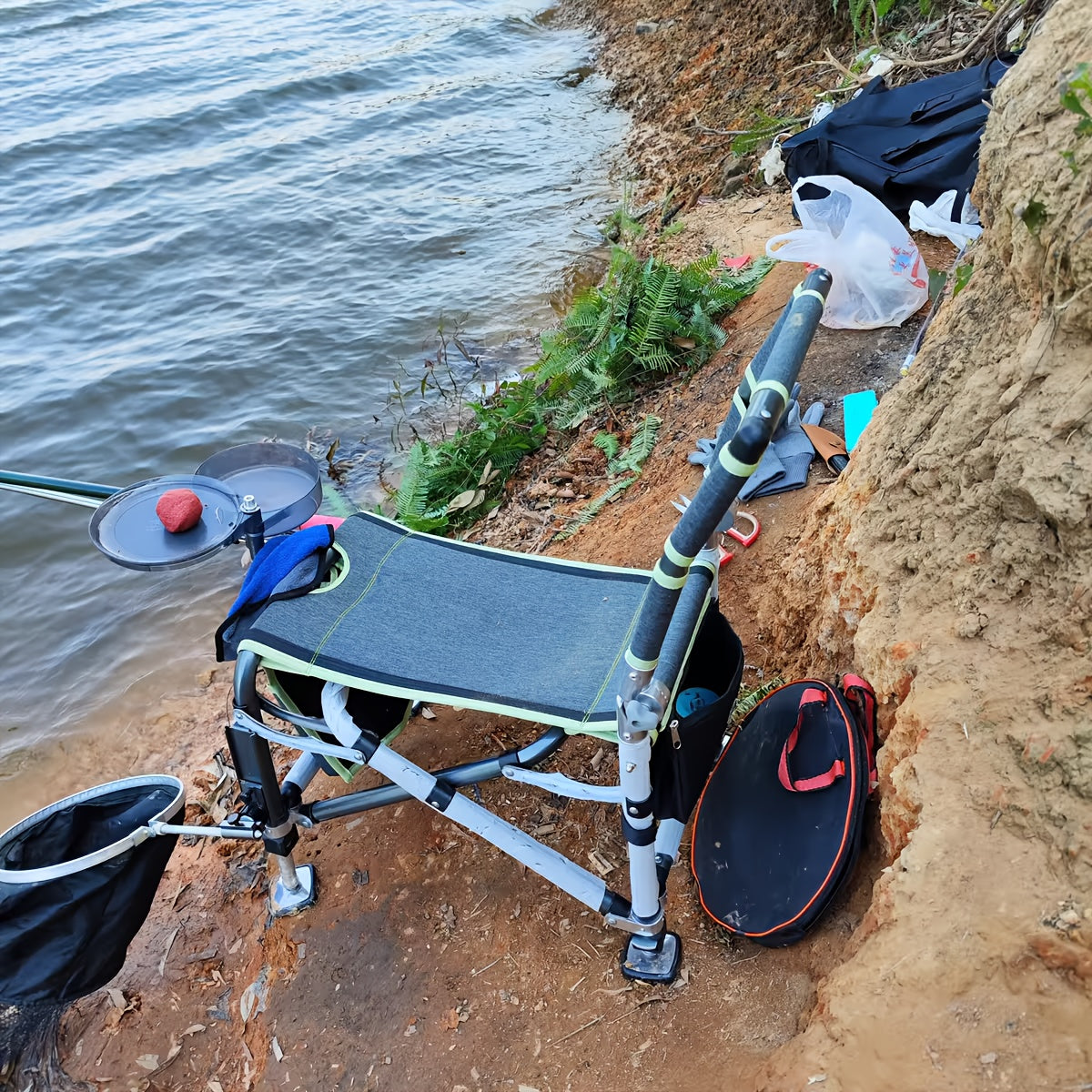 Adventure Junkie Adjustable Folding Fishing Chair