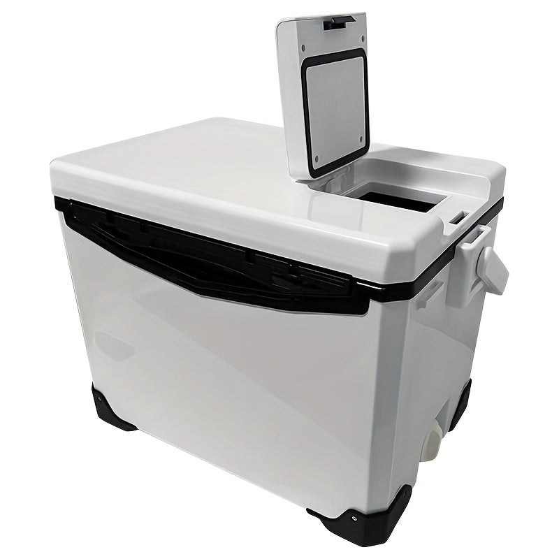 Adventure Junkie 32L Fishing Cooler Box with Live Bait Compartment