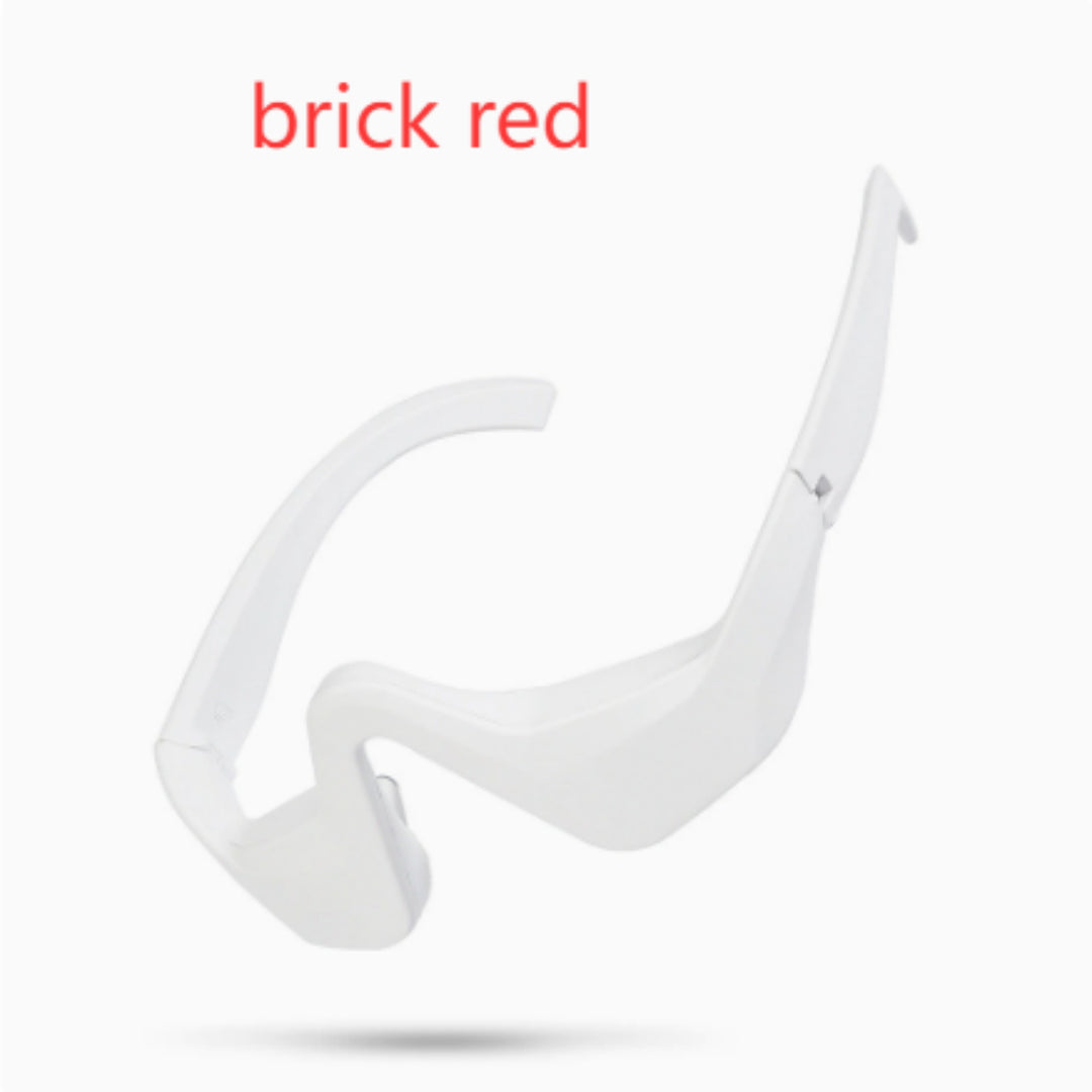 Fitness Junkie EMS Red Light Eye Massager Glasses – Rechargeable Eye Therapy Device