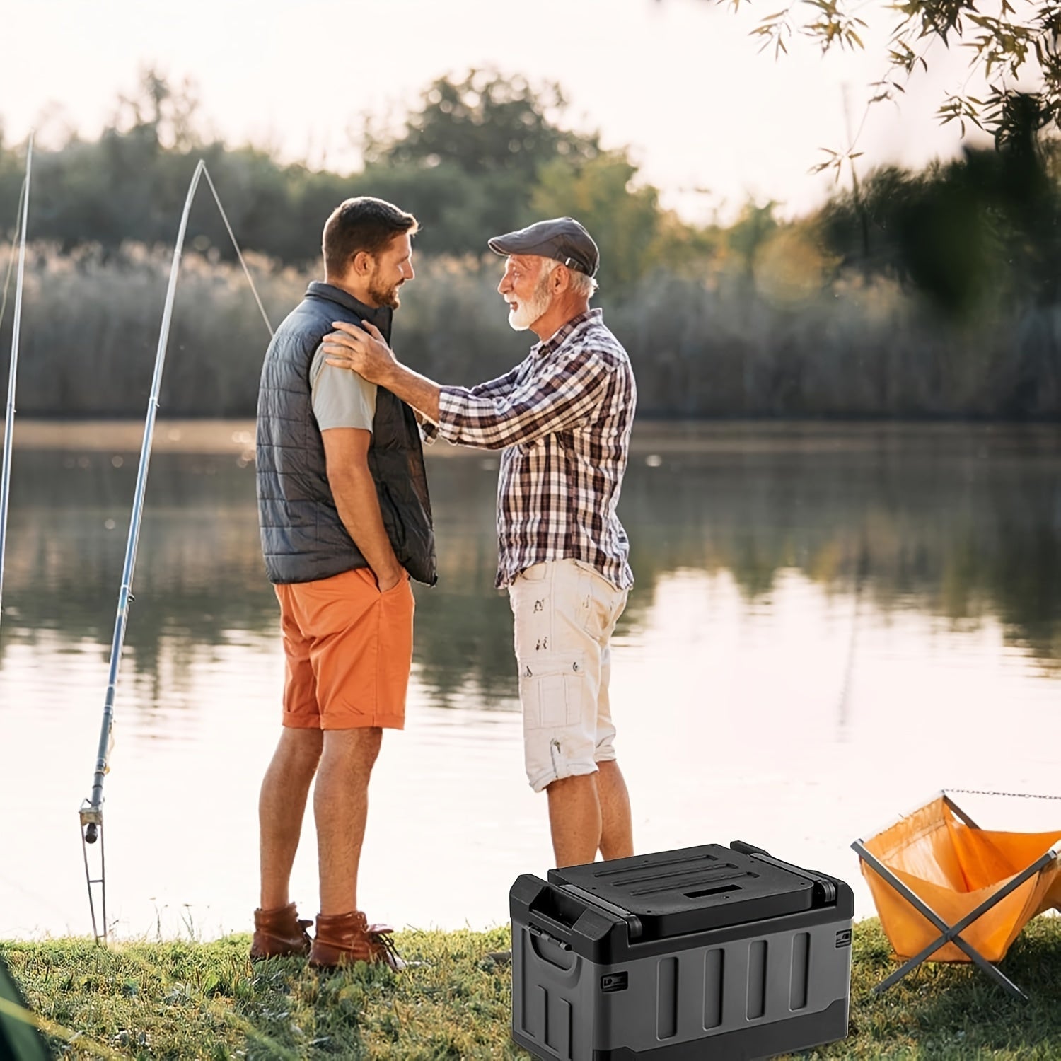 Adventure Junkie Double Layer Fishing Tackle Storage Box