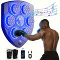 Fitness Junkie Smart LED Music Boxing Machine with Half Finger Boxing Gloves