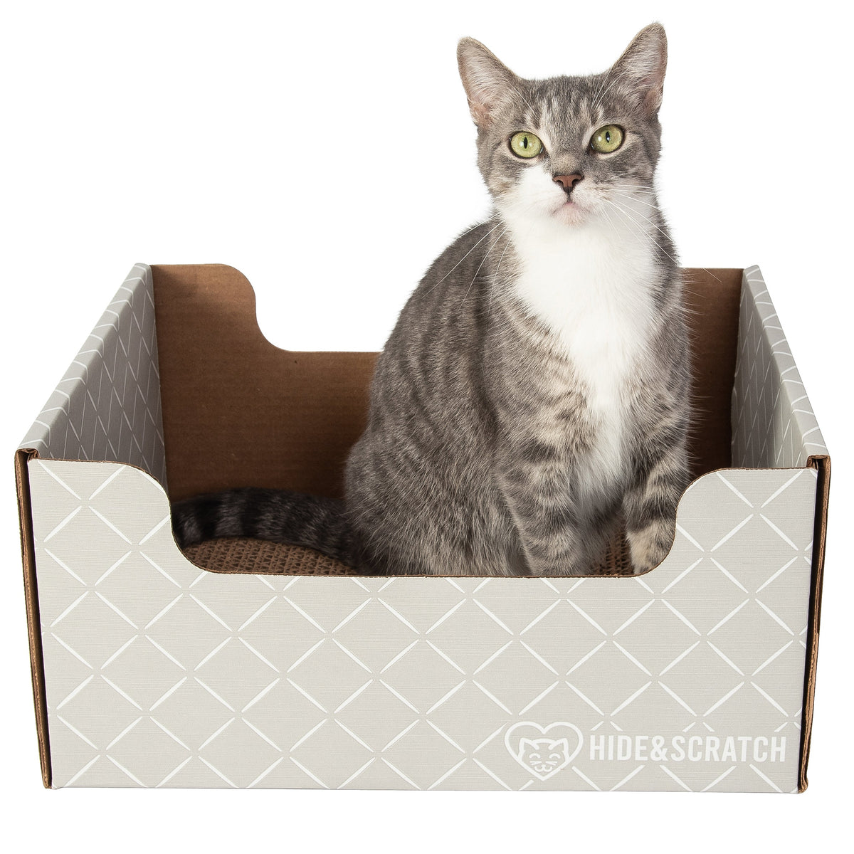 Pet Junkie Extra-Large Hide & Scratch Cat Lounge
