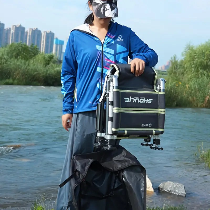 Adventure Junkie Adjustable Folding Fishing Chair