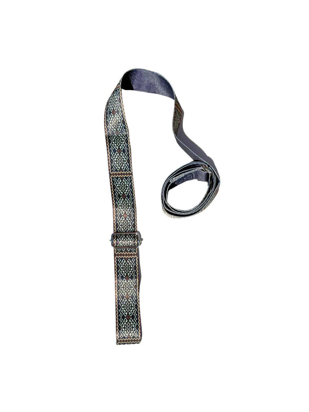 **Moab Rocks Yoga Strap – Adjustable Stretching Strap with Metal Buckles**