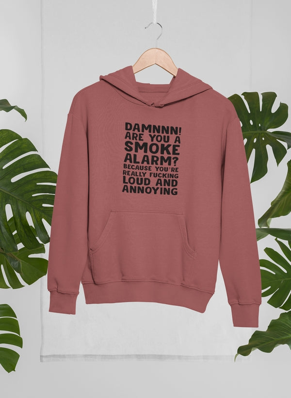 Humour Junkie Smoke Alarm Hoodie