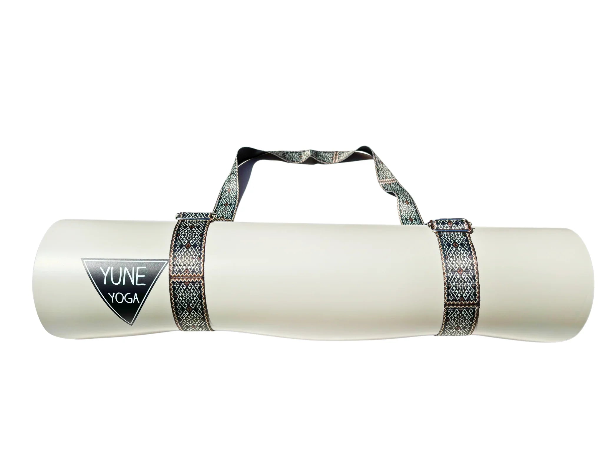 **Moab Rocks Yoga Strap – Adjustable Stretching Strap with Metal Buckles**