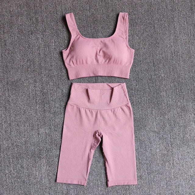 Sports Junkie – Women's Seamless 2-Piece Training Set