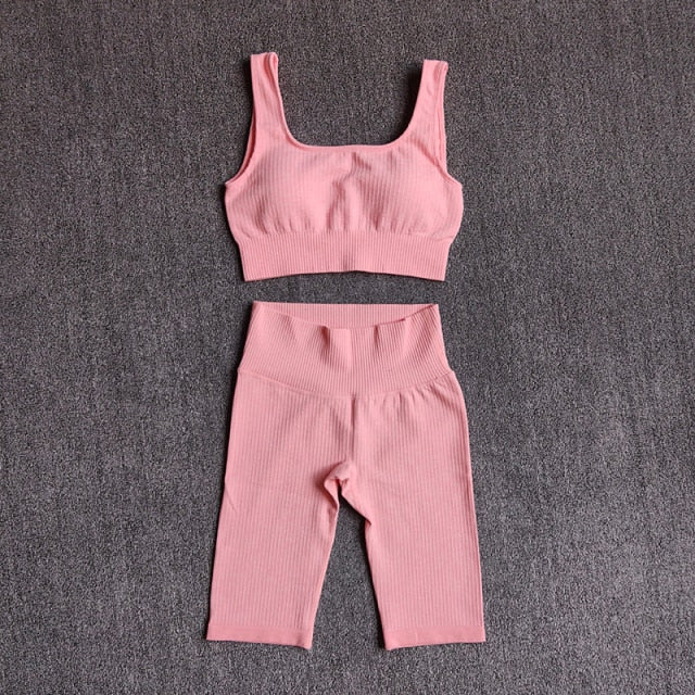 Sports Junkie – Women's Seamless 2-Piece Training Set