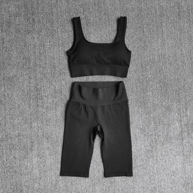 Sports Junkie – Women's Seamless 2-Piece Training Set