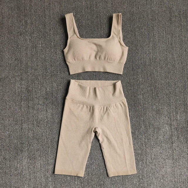 Sports Junkie – Women's Seamless 2-Piece Training Set