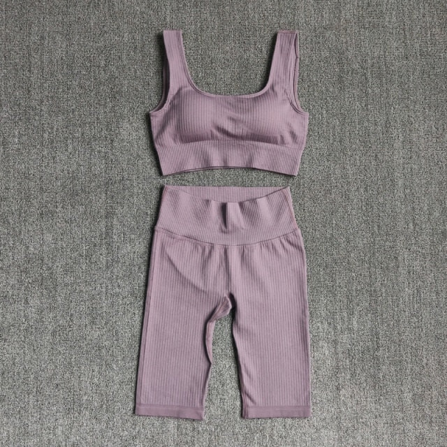 Sports Junkie – Women's Seamless 2-Piece Training Set