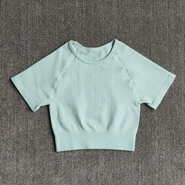 Sports Junkie – Women's Quick-Dry Crop Training Top