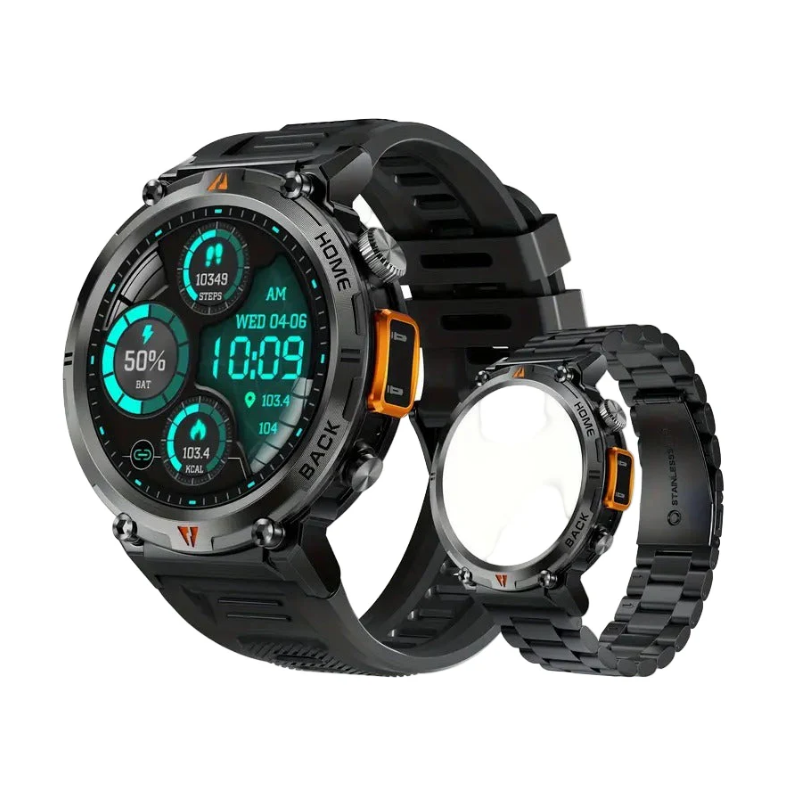 Fitness Junkie Smart Fitness Watch with Bluetooth Calling & Sports Modes