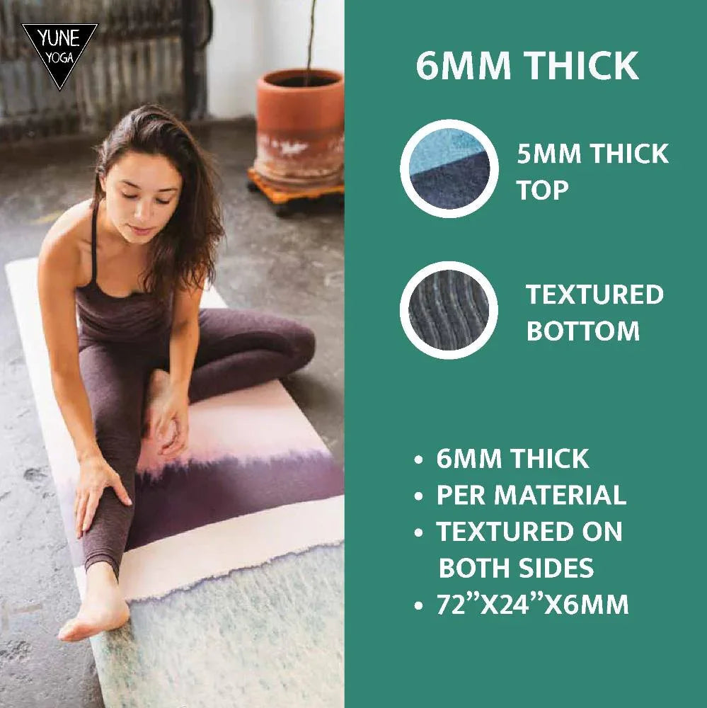 Fitness Junkie Snake Design Eco Yoga Mat – 6mm Premium Exercise Mat